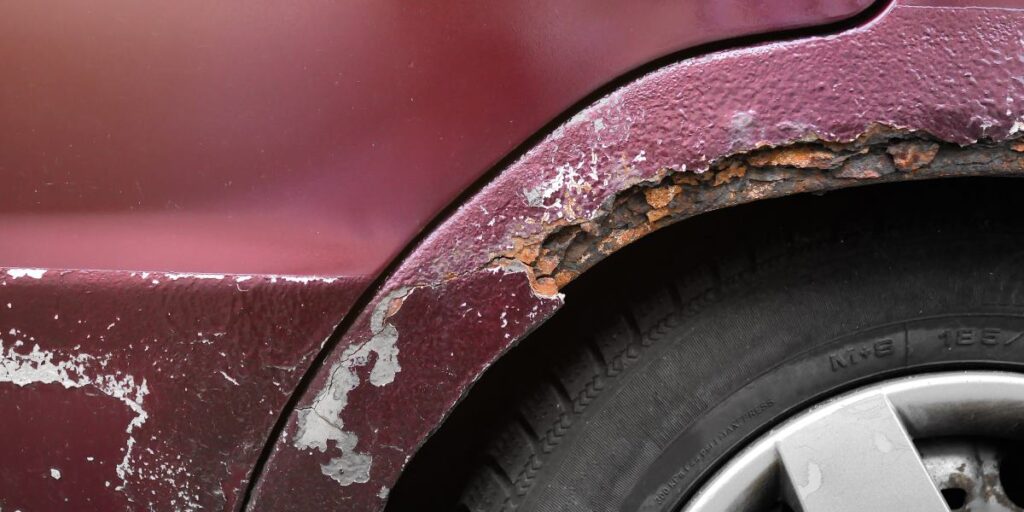 Car Frame Rust.