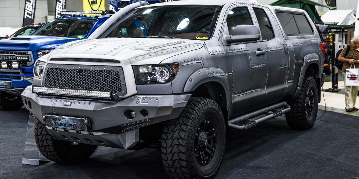 Toyota Tundra at an Automobile Salon