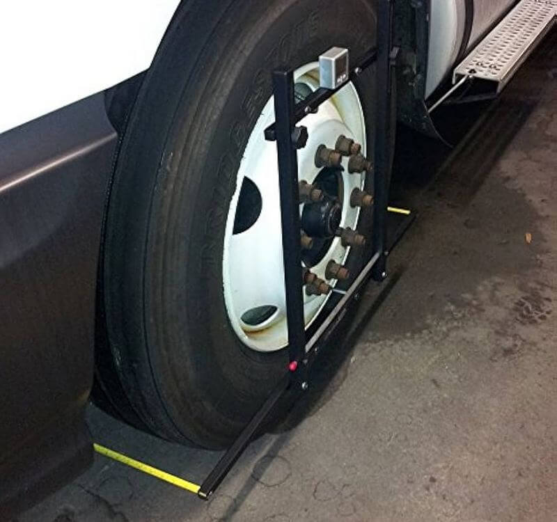 DIY Wheel Alignment Tool for Semi-Truck