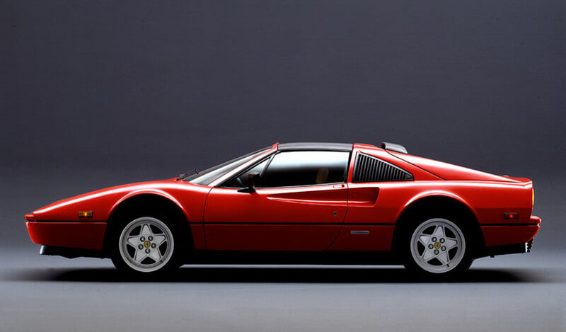 Ferrari 328 GTS side profile
