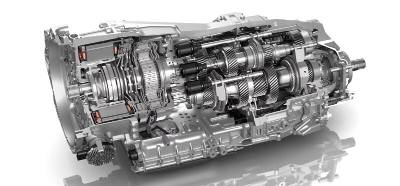 ZF eight-speed DCT Transmission